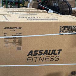 Assault Fitness Air Bike- Assault Bike ProX- Cardio Exercise Bike 