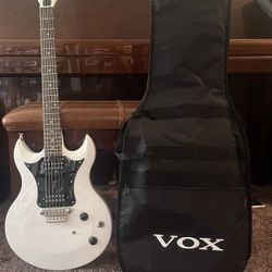 White Vox SDC-22 Solid Double Cutaway 