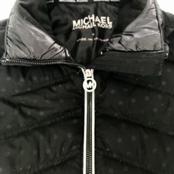 Michael Kors Black Zip Front Vest Women’s Size Small
