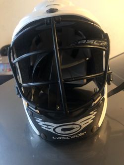 Young adult lacrosse helmet