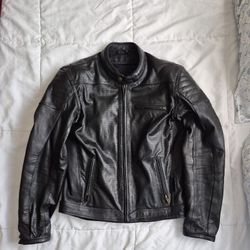 Street & Steel Independence Leather Motorcycle Jacket - S (w/ Back Protection)
