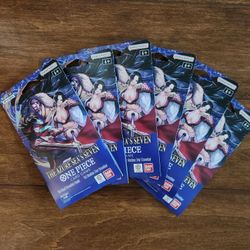One Piece The Azure Sea's Seven Sleeved Booster Pack - The Azure Sea's Seven (OP14)