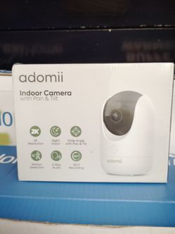 Adomii Indoor Security Camera with Pan & Tilt