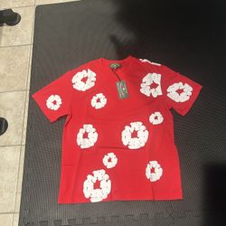 Red Denim Tears Tee (medium)