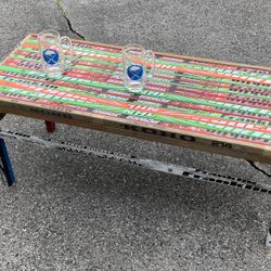Hockey Stick Coffee Table