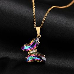 N98 – Butterfly Golden Necklace!