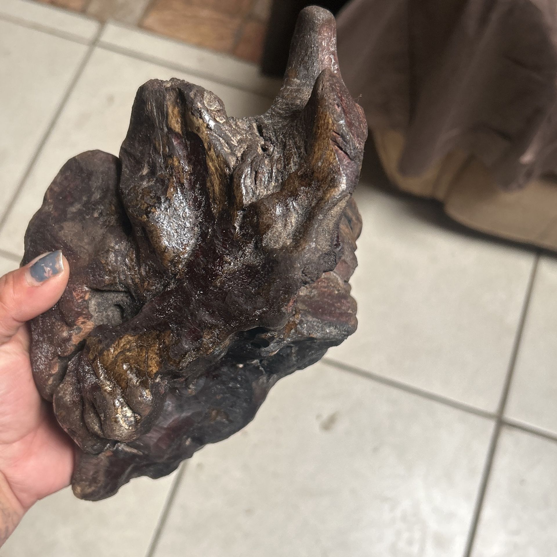 Wooden Carved Heart