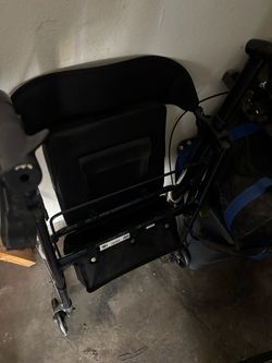 New Adult Walker with seat & adult diapers size M/L