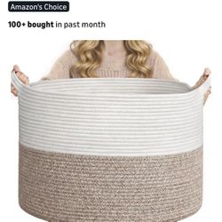 24x16” Rope Storage Basket, New