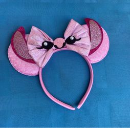 Stitch And Angel Mouse Ears Headband
