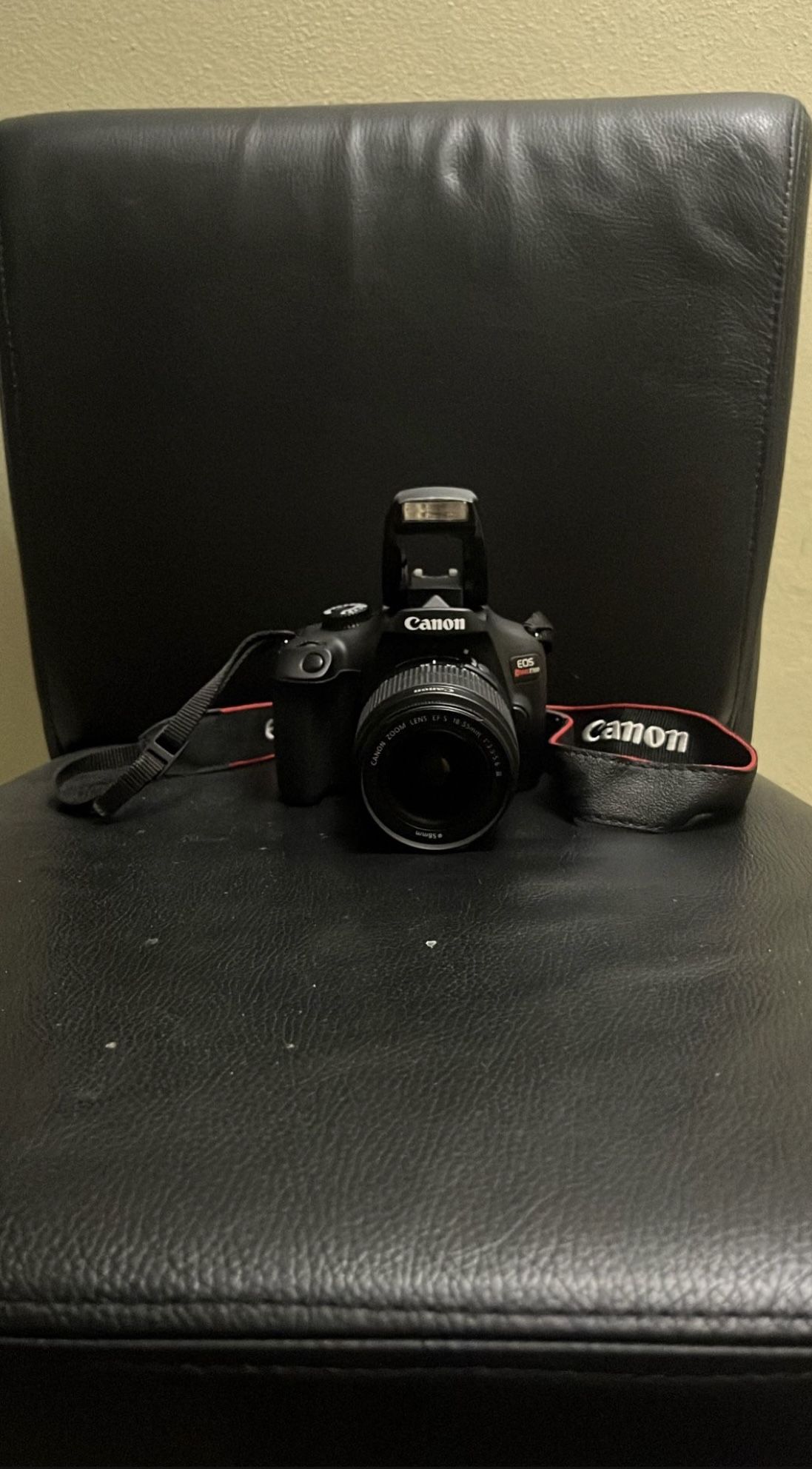 Canon Rebel T-100 DSLR Camera w/ Tripod and Assorted Accessories