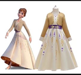 Anna Prologue Costume for Kids - Disney Frozen
