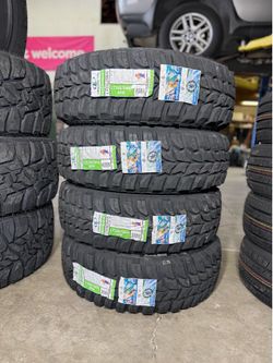 235/75r15 Crosswind MT 4 new tires mounted and balanced included