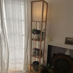 Lamp With Shelves