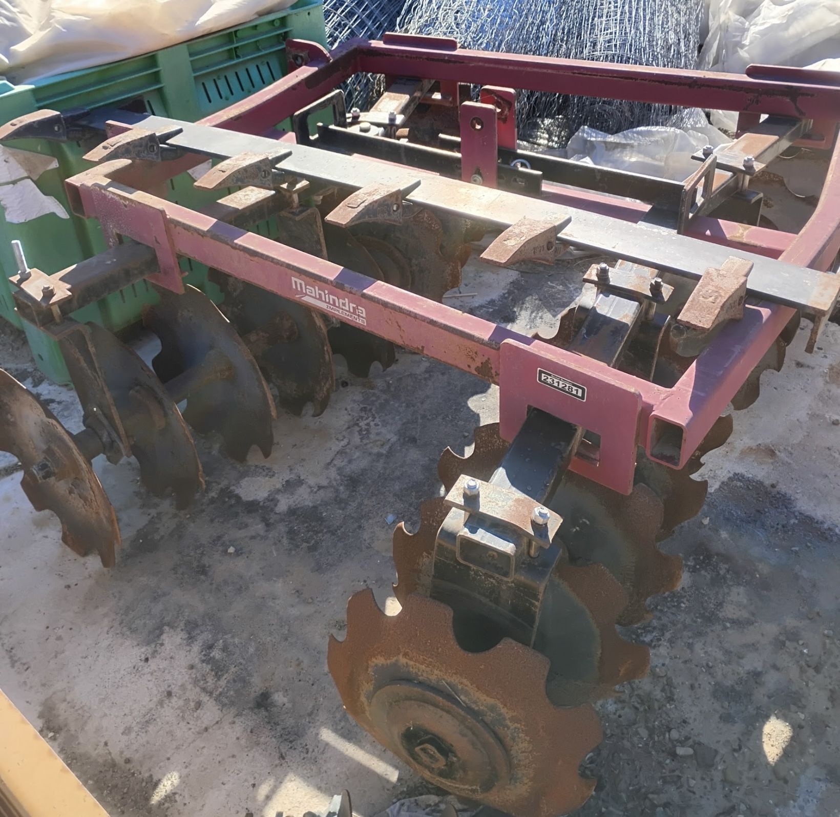 Mahindra Drag Tiller