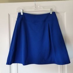 Mountain Hardware A-line Flare Knit Skirt With Pleat Detail,  Small