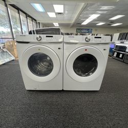 New Samsung Front Load Washer and Dryer Set 