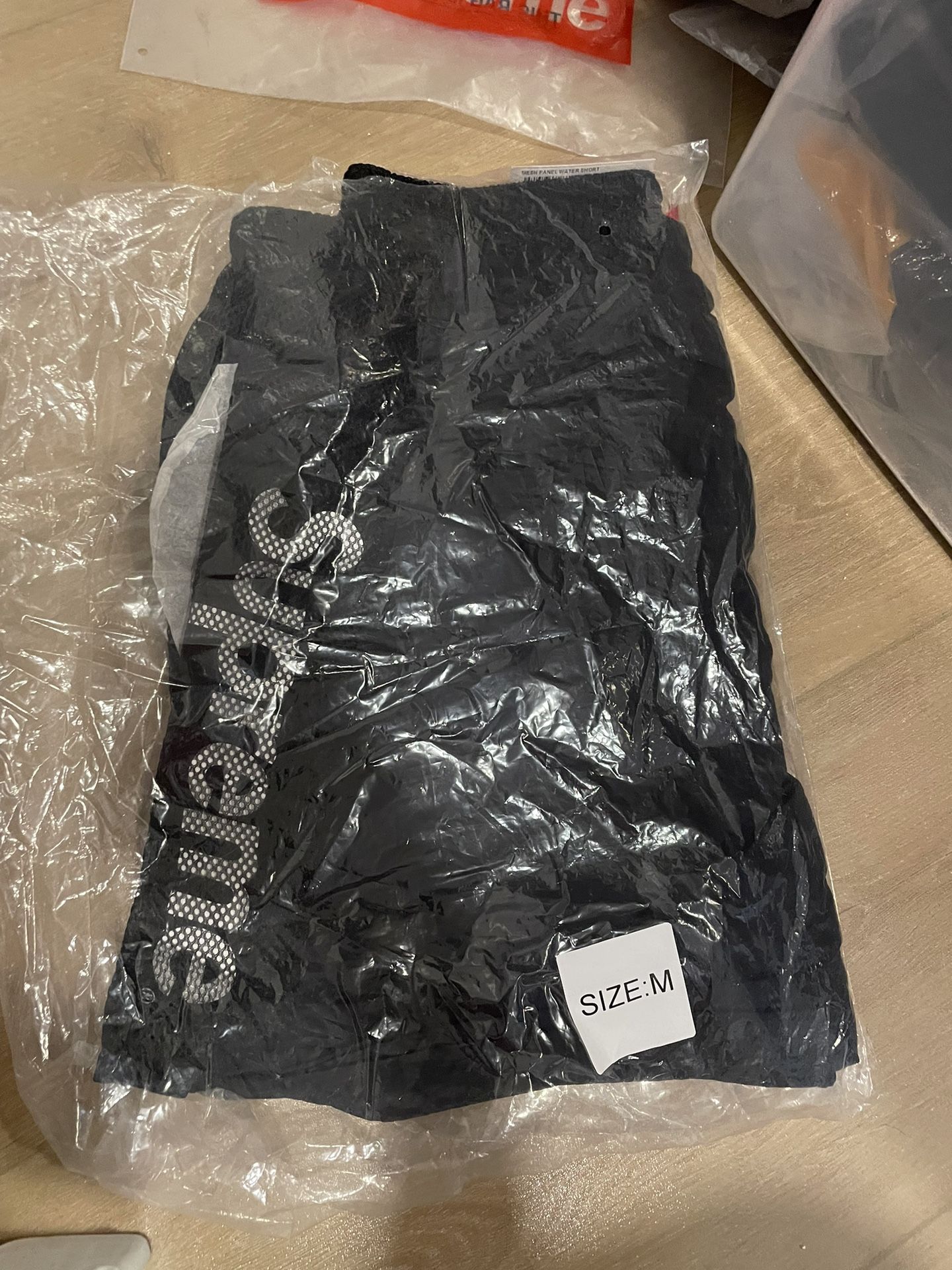 Supreme Mesh Panel Water Short - Black Medium for Sale in Irvine