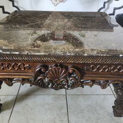 Stone Top Coffee Table 