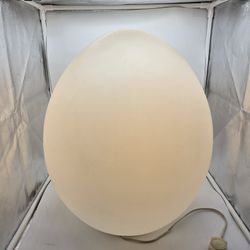MCM Vintage Laurel Lamp Company 1960s Glass Egg Shaped F-2668