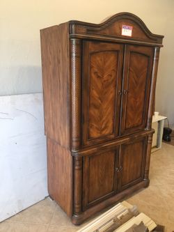 Solid wood Tv Armoire