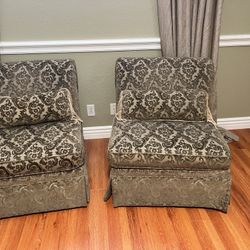 Two Matching Sofa Chairs