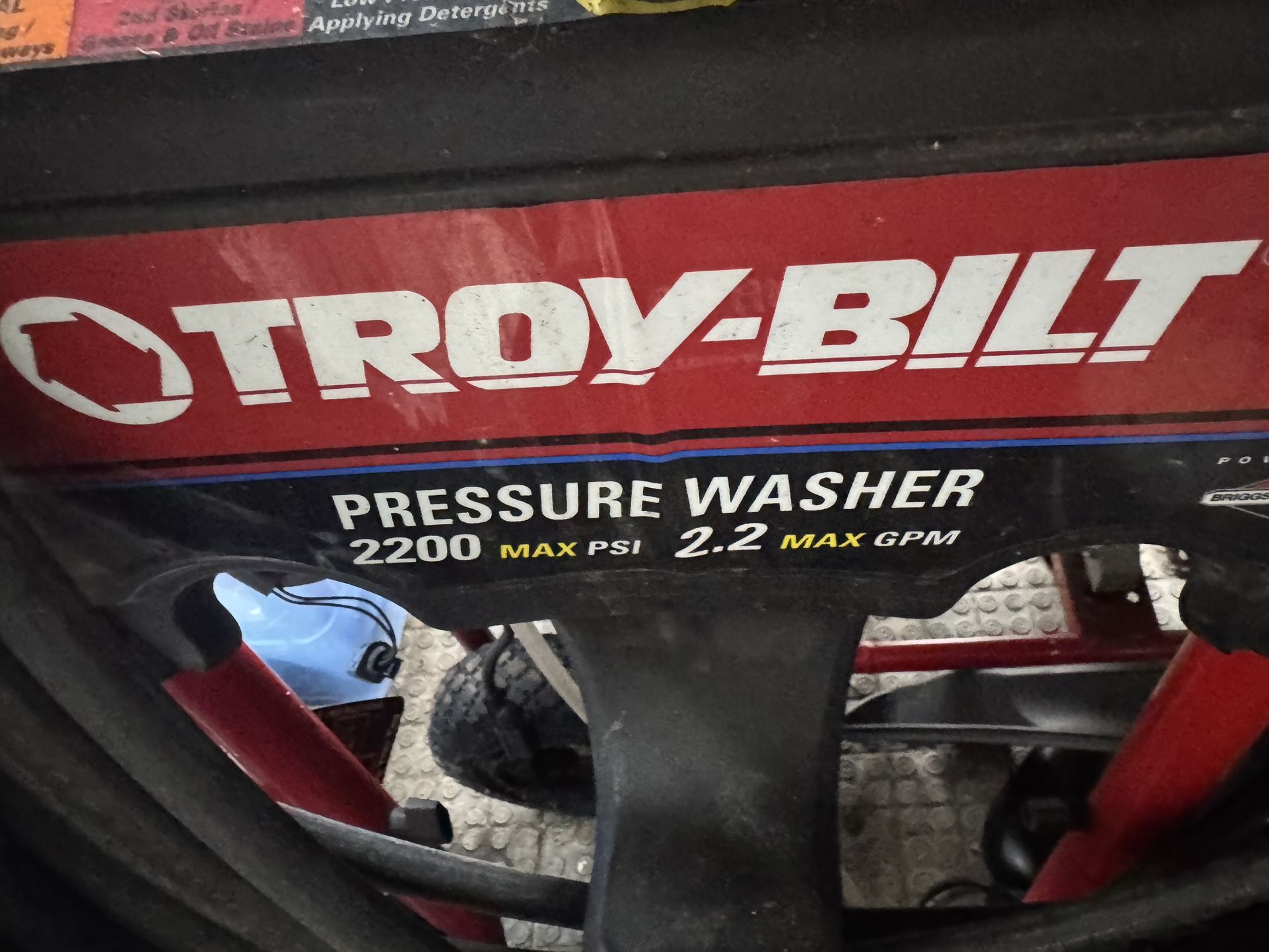 Pressure Washer 2200 PSI 2.2 GPM