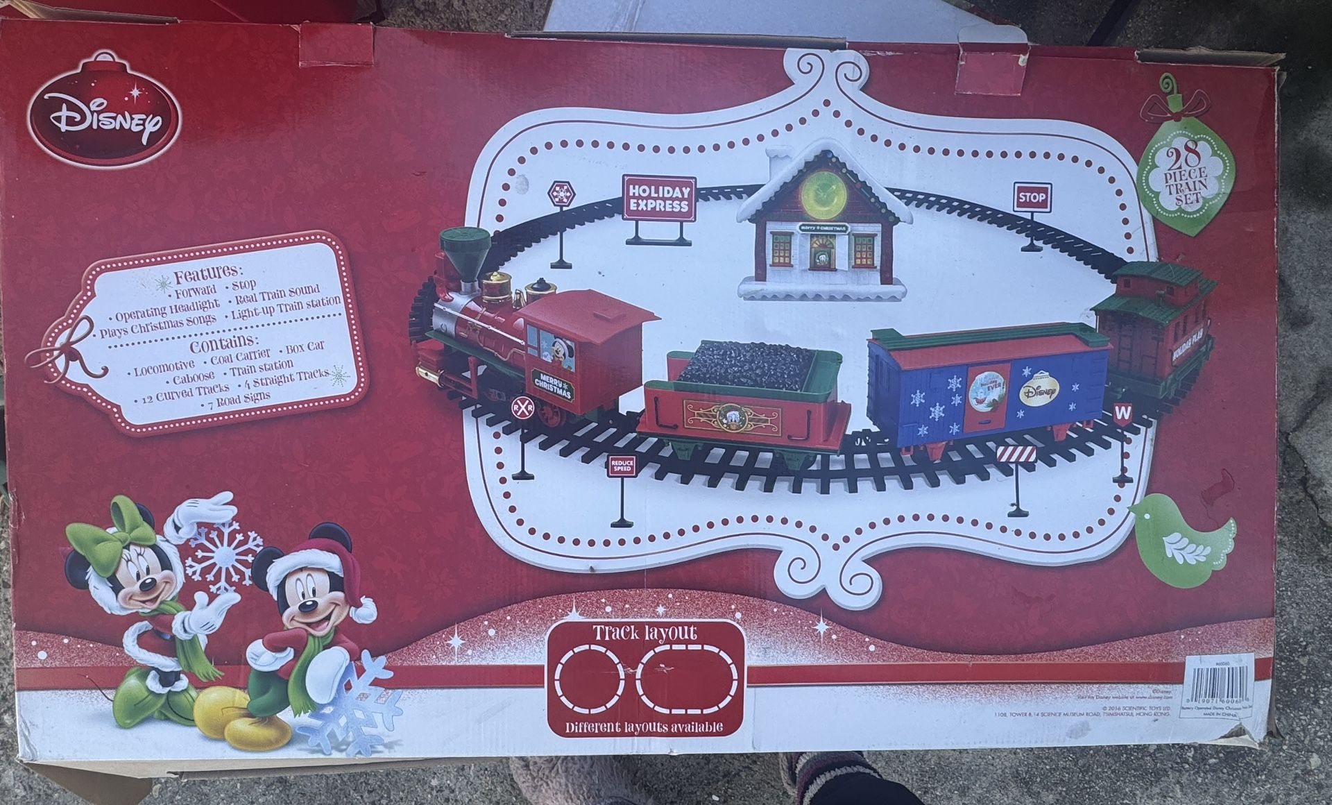 28 Piece Disney Train Set