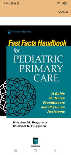 Fast Facts Handbook for Pediatric Primary Care