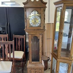 Tempus Fugit Grandfather Clock 