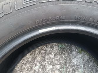 Set of Bridgestone Tires