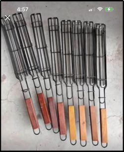 Brand new Set of 8 BBQ Grilling Baskets