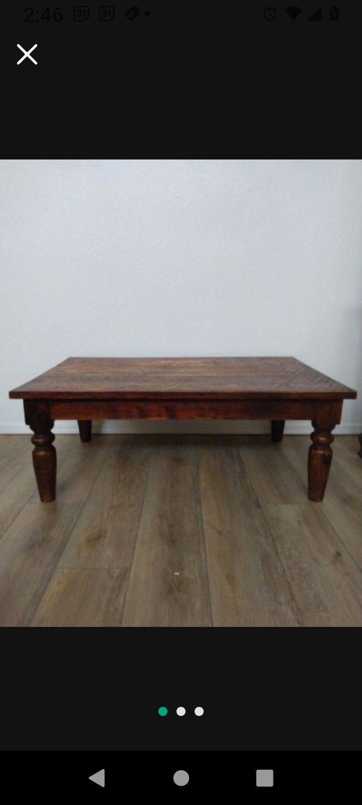 World Market Coffee Table