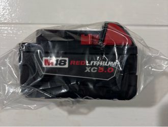 Brand New Milwaukee M18 XC 5.0 Battery - $60