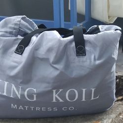 King Koil Blow Up Mattress With Bag