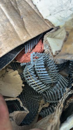 1-1/4 in. x 0.120-Gauge 15° Smooth Shank Electrogalvanized Wire Collated Coil Roofing Nails 7,200 per Box