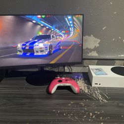 Xbox And Monitor 