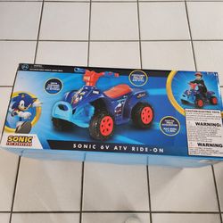 Sonic ATV Ride on new