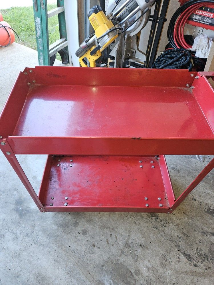 Harber Freight Two Shelf Utility Cart