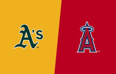 Athletics at Los Angeles Angels
