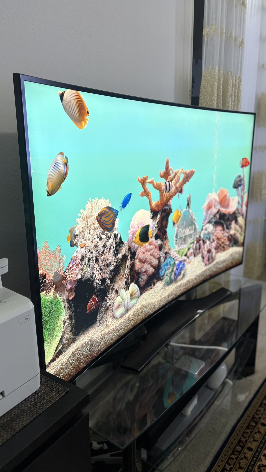 Samsung 65" Curved Smart TV - Like New - MUST SELL