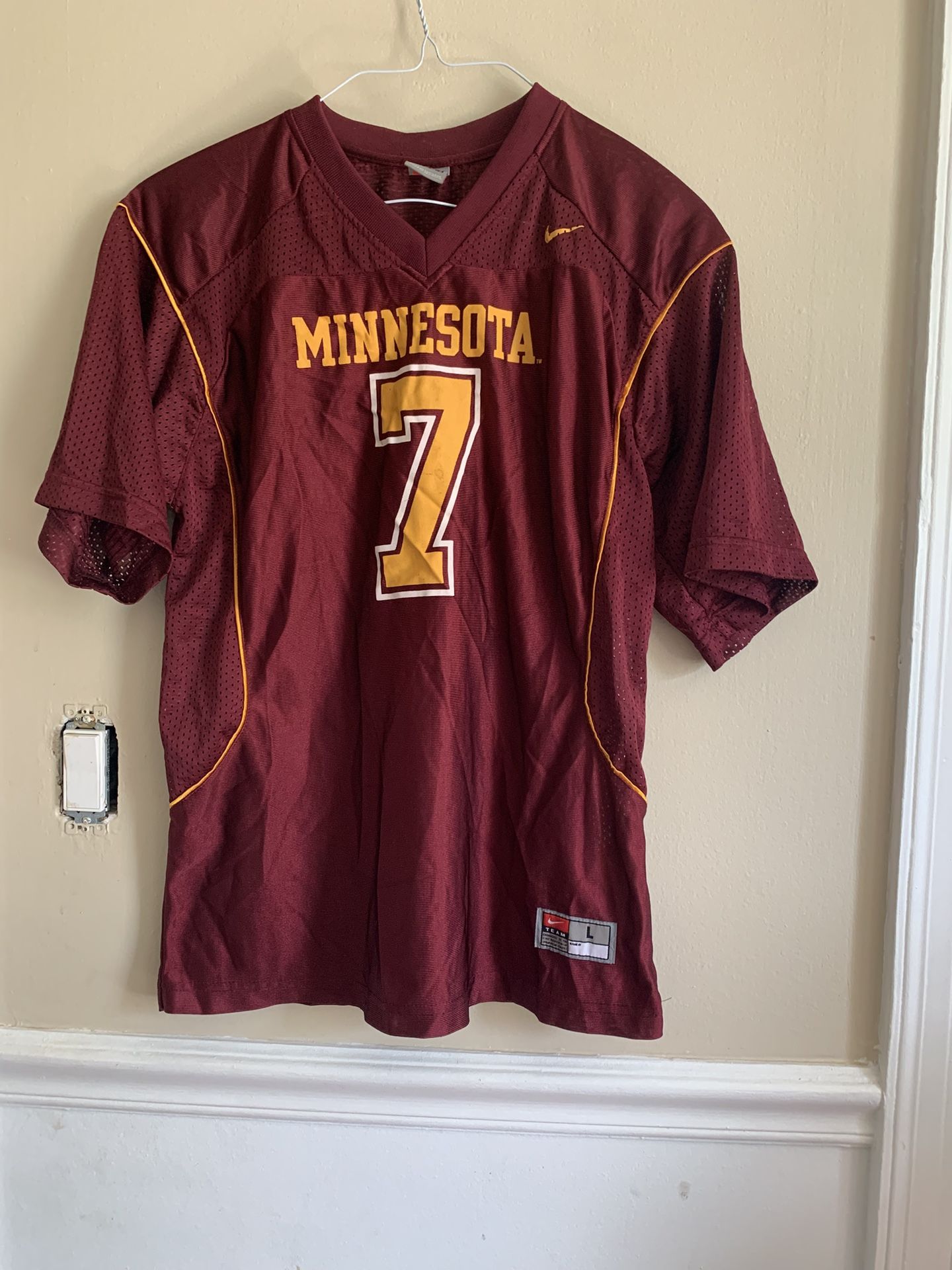 Minnesota Golden Gophers Eric Decker #7 Nike Football Jersey Youth Large L