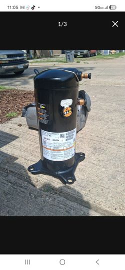 New sda051b4cpz copland compressor 5 ton 410A 460volts 3ph