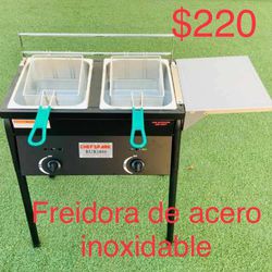 Freidora Doble De Acero Inoxidable for Sale in Aurora, IL - OfferUp