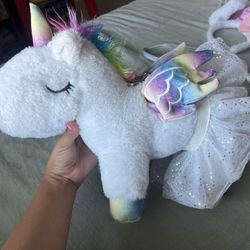 Unicorn Plush Purse 
