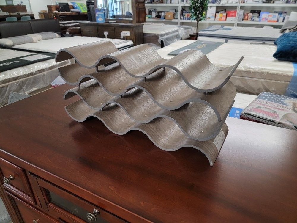12 Bottle Wine Rack, $15