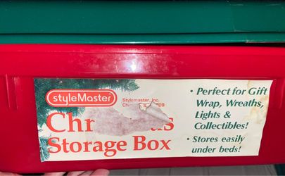 StyleMaster Christmas Storage Box