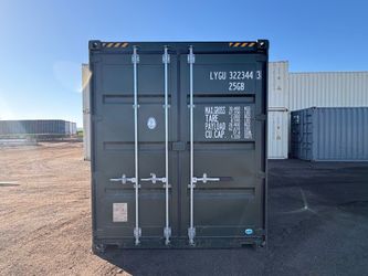 20 FOOT NEW 1-TRIP HC 9'6 TALL CONTAINER, STD, SHED, STORAGE, SHIPPING, CONEX, PORTABLE