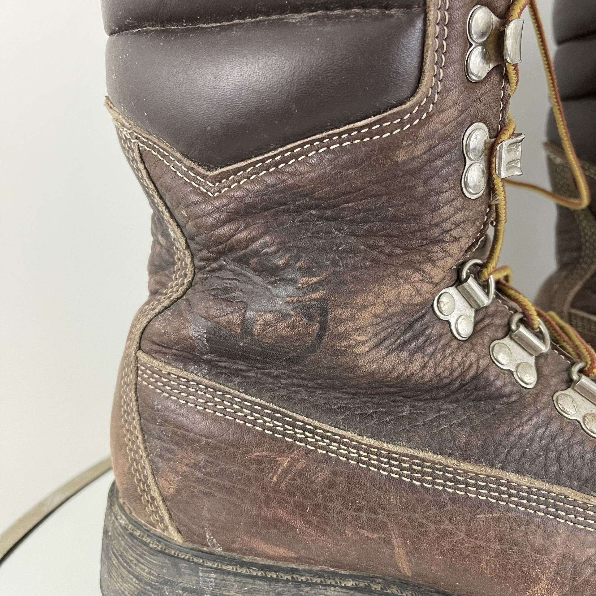 Vintage TIMBERLAND Leather OG 1990s Iditarod 40 Below Super Boots