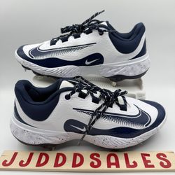 Nike Alpha Huarache Elite 4 Baseball Cleats Midnight Navy FD2745-107 Men’s Sz 9